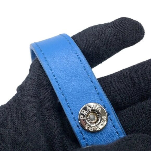 PRADA Padded Re-nylon 2-way Handbag Nylon Light Blue - Picture 10 of 14